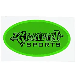 Reflective Sticker - Oval - 1-1/4" x 2-1/4"