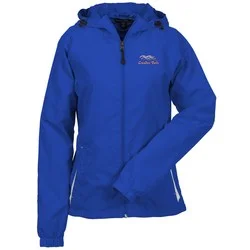 Colorblock Hooded Jacket - Ladies'