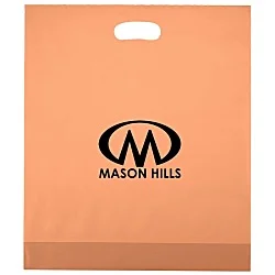 Colored Frosted Die-Cut Convention Bag - 18" x 15"