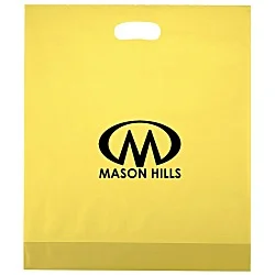 Colored Frosted Die-Cut Convention Bag - 18" x 15"