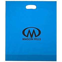 Colored Frosted Die-Cut Convention Bag - 18" x 15"