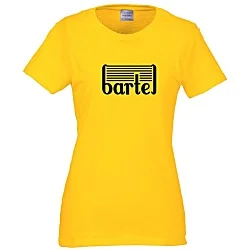 Gildan 5.3 oz. Cotton T-Shirt - Ladies' - Screen - Colors