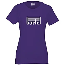 Gildan 5.3 oz. Cotton T-Shirt - Ladies' - Screen - Colors
