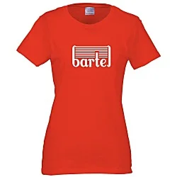 Gildan 5.3 oz. Cotton T-Shirt - Ladies' - Screen - Colors