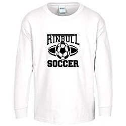 Gildan 5.3-oz Cotton LS T-Shirt - Youth