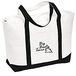 Large Heavyweight Cotton Canvas Tote - Screen