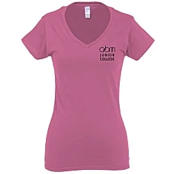 Gildan Softstyle V-Neck T-Shirt - Ladies' - Screen