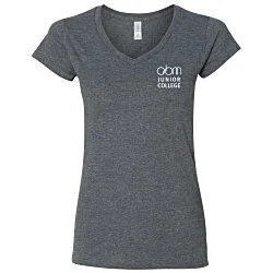 Gildan Softstyle V-Neck T-Shirt - Ladies' - Screen