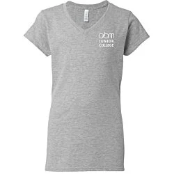 Gildan Softstyle V-Neck T-Shirt - Ladies' - Screen