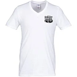 Gildan Softstyle V-Neck T-Shirt - Men's - Screen