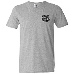 Gildan Softstyle V-Neck T-Shirt - Men's - Screen