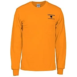 Gildan 6 oz. Ultra Cotton LS Pocket T-Shirt - Colors - Screen