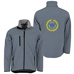 Thermal Stretch Soft Shell Jacket - Men's - Back Embroidered