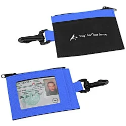 Zip Pouch ID Holder - Colors