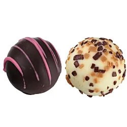 Truffles - 4-Pieces - Silver Box
