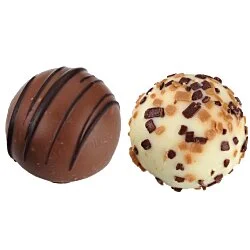 Truffles - 4-Pieces - Silver Box