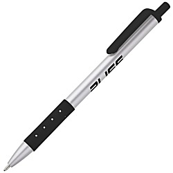 Grip Click Pen - Silver - 24 hr