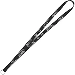 Value Lanyard - 1/2" - Metal Split Ring - 24 hr