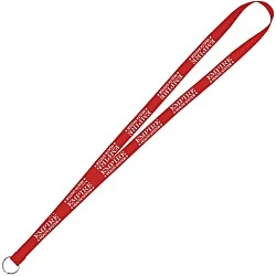Value Lanyard - 1/2" - Metal Split Ring - 24 hr