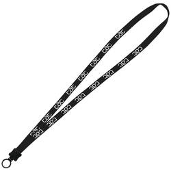 Lanyard - 5/8" - 34" - Plastic O-Ring - 24 hr