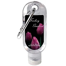 Hand Sanitizer with Carabiner - 1.9 oz.- 24 hr