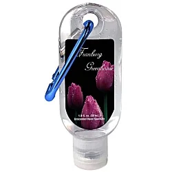 Hand Sanitizer with Carabiner - 1.9 oz.- 24 hr