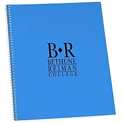 Poly Cover Notebook-10-7/8 x 8-3/16- Narrow Rule-Opaque