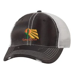 Dirty Washed Mesh-Back Cap