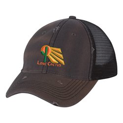 Dirty Washed Mesh-Back Cap