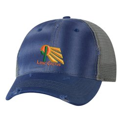 Dirty Washed Mesh-Back Cap