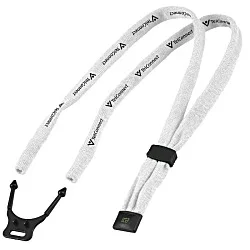 Dual-Use Cotton Lanyard/Eyewear Retainer - 1/2"