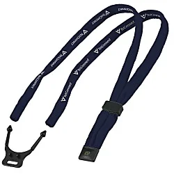 Dual-Use Cotton Lanyard/Eyewear Retainer - 1/2"