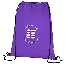 Promotional Drawstring Sportpack - 24 hr