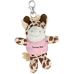 Wild Bunch Keychain - Giraffe - 24 hr