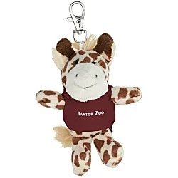 Wild Bunch Keychain - Giraffe - 24 hr