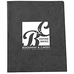 Pocket Folder Padfolio - Marble
