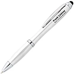 Curvy Stylus Twist Pen - Metallic