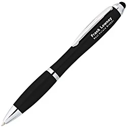 Curvy Stylus Twist Pen - Metallic