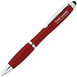 Curvy Stylus Twist Pen - Metallic