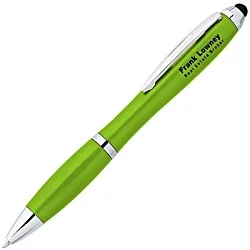Curvy Stylus Twist Pen - Metallic