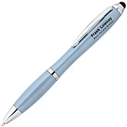 Curvy Stylus Twist Pen - Metallic