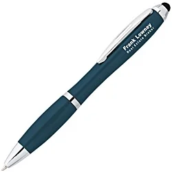 Curvy Stylus Twist Pen - Metallic