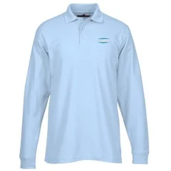 Soft Touch Pique LS Sport Shirt - Men's