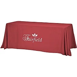 Serged Value Closed-Back Table Throw - 6'