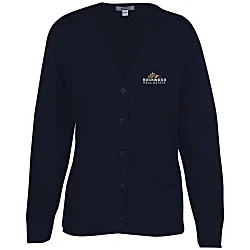 Acrylic V-Neck Cardigan - Ladies'