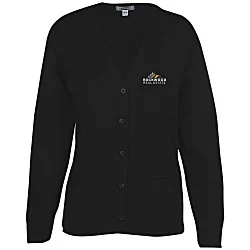 Acrylic V-Neck Cardigan - Ladies'