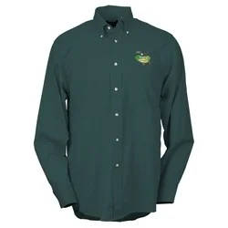 Soil Release Button Down Poplin Shirt - Men's - 24 hr