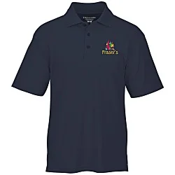 Moreno Textured Micro Polo - Men's - Embroidered