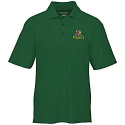 Moreno Textured Micro Polo - Men's - Embroidered