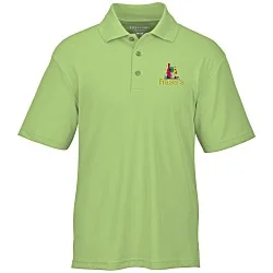 Moreno Textured Micro Polo - Men's - Embroidered